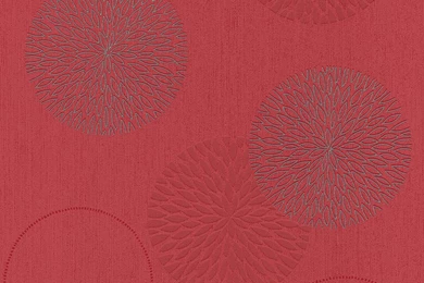 Points & Circles Wallpapers In Red Design By BD Wall