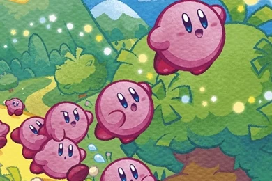 Kirby And The Rainbow Curse 20 Backgrounds Wallpapers ...