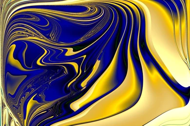 Blue Yellow Wallpapers   Fractal Art Gallery