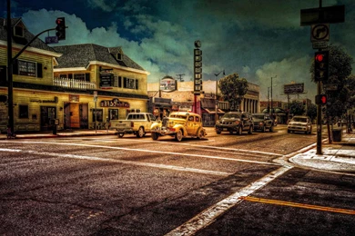 Retro, City, Painting, Amazing, Classic Painters, Best Arts Ever ...