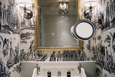 Black And White Toile Chairs   Design, Decor, Photos, Pictures ...