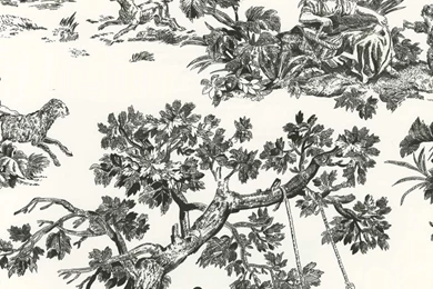 Compare Black Toile Wallpapers Border 846480003182 Prices And Buy ...