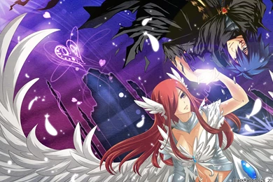 Erza X Jellal   NeoNightclaw19 Wallpapers (37005442)   Fanpop