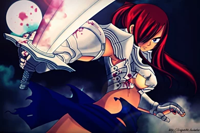 Erza Scarlet Anime 0f Wallpapers HD