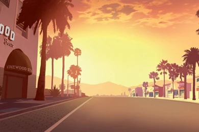 Image Vinewood Streets Background.jpg GTA Wiki Wikia