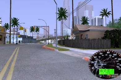 Speedometer For GTA San Andreas