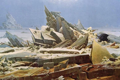 Wallpapers Caspar David Friedrich Wreck In The Sea Of Ice 1280 X ...