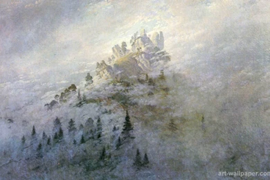 Morning Fog In The Mountains , Friedrich Caspar David Wallpapers