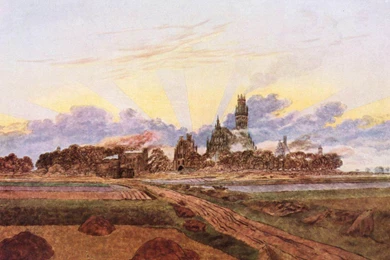 Sunrise In Neubrandenburg , Friedrich Caspar David Wallpapers