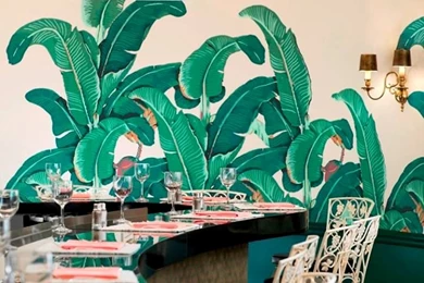 Tropical Modern Décor At The Beverly Hills Hotel