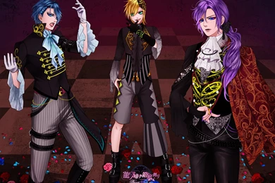 Wallpapers Vocaloid Guys Kamui Gakupo & Kaito Anime Image