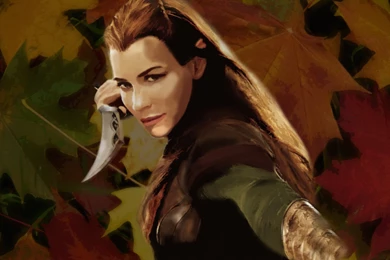 Elf Girl Evangeline Lilly Hobbit Leaves Photo Manipulation ...