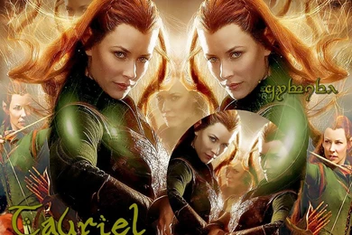 Legolas And Tauriel The Hobbit The Desolation  By MoniiQuita On ...