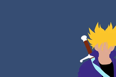 Future Trunks Minimalist Wallpaper? : Dbz