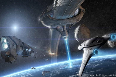 Outer Space War － Fantasy Wallpapers   Free Download Wallpapers ...