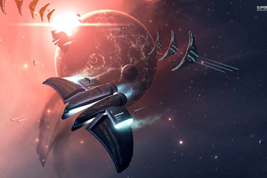 Space Battle, Planet, Universe, Star, Attack, Spacecraft, War ...