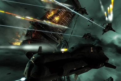 Space Battleships Battle War Attack Enemies Fantasy HD Wallpapers ...