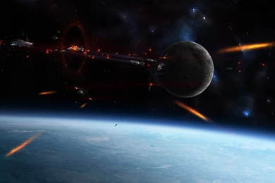 Space, Spaceship, War Wallpapers HD / Desktop And Mobile Backgrounds