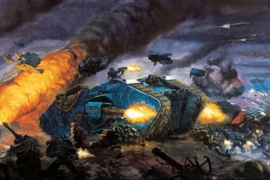 War Space Marines Battles Warhammer 40000 Land Raider – Aircraft ...