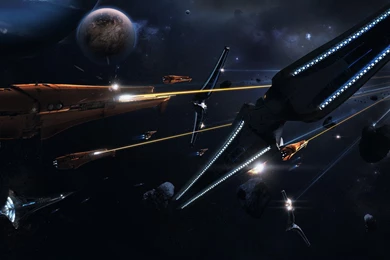 Spaceship, Artwork, Digital Art, Space, War, Stars, Planet ...