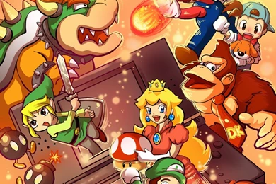 Nintendo Characters Artist Free Wallpapers