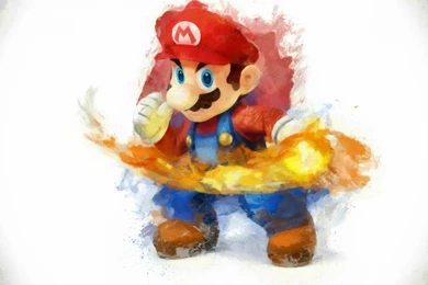 Download Wallpapers 3840x2400 Mario, Nintendo, Character, Art Ultra ...