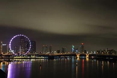 Singapore Skyline Flyer Wallpapers