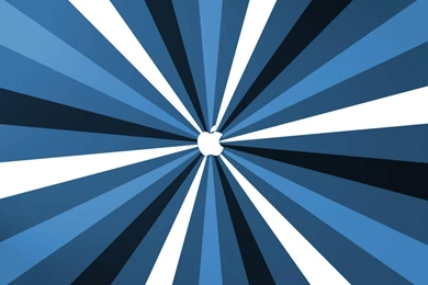 Blue Radiant Apple HTC Flyer Wallpapers