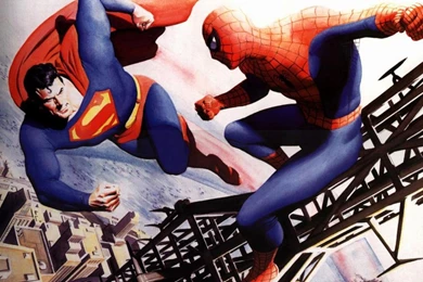 Superman Vs Spiderman Wallpapers