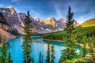 MORAINE LAKE WALLPAPER   (