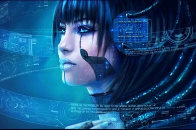 Artwork, Video Games, Cyborg, Cortana, Halo, MagicnaAnavi ...