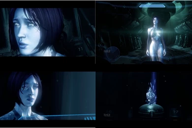 DeviantArt: More Like Cortana   Halo 4 Model   7 By Solarnova1101