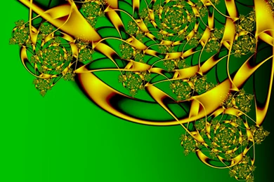 Fractal Art By Vicky, New Gold 2 Wallpapers