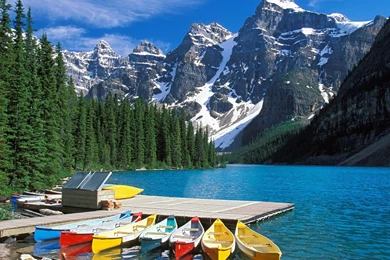 Moraine Lake, Banff National Park, Canada For Wallpapers 27 ...
