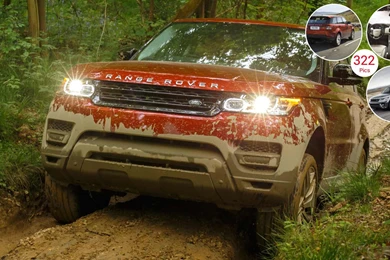 2014 Range Rover Sport Chile Red V8 Supercharged   Off Road