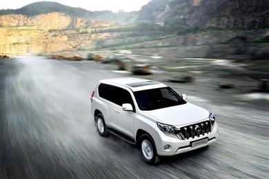 2014 Toyota Land Cruiser Prado White Wallpapers 2016 Toyota