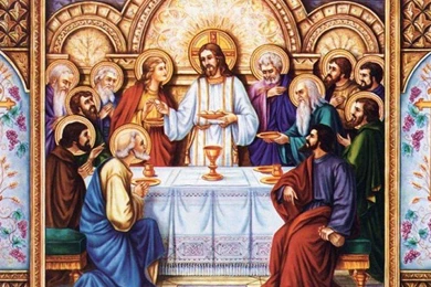 THE LAST SUPPER WALLPAPER   (