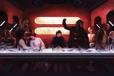 Star Wars The Last Supper Wallpapers