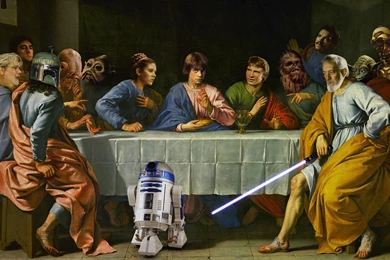 Star Wars, Crossover, The Last Supper Wallpapers HD / Desktop And ...
