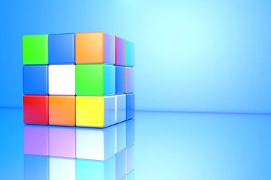 Download Wallpapers 1920x1080 Rubiks Cube, Colorful, Face, Cube ...