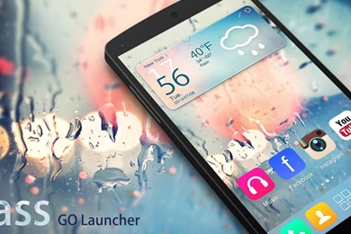 Glass GO Launcher Theme   Android Apps On Google Play