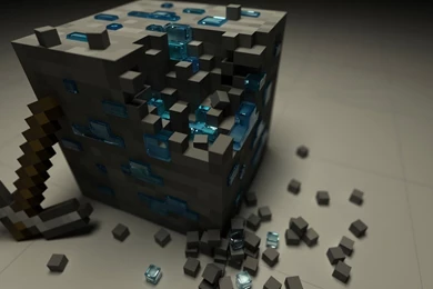 Wallpapers Minecraft Game D Cube Hd Epic 1600x975