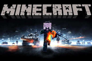 MINECRAFT WALLPAPER CAB   Floydwall.com