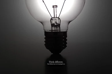 THINK DIFFERENT WALLPAPER   (