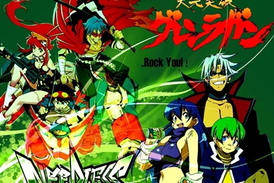 Gurren Laggan+Needles!!   Anime Wallpapers (18885535)   Fanpop