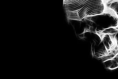 Looking Down, Skull, Bone, Digital art, 1920x1080 HD Wallpapers And ...