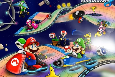 11 Mario Kart 8 HD Wallpapers