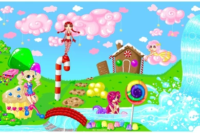 Pixel Candy Land By Annortha On DeviantArt