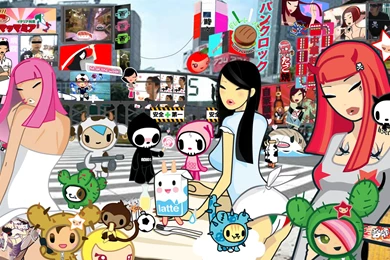 Hello Kitty Tokidoki Background Images