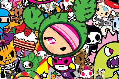 Tokidoki Hello Kitty Wallpapers